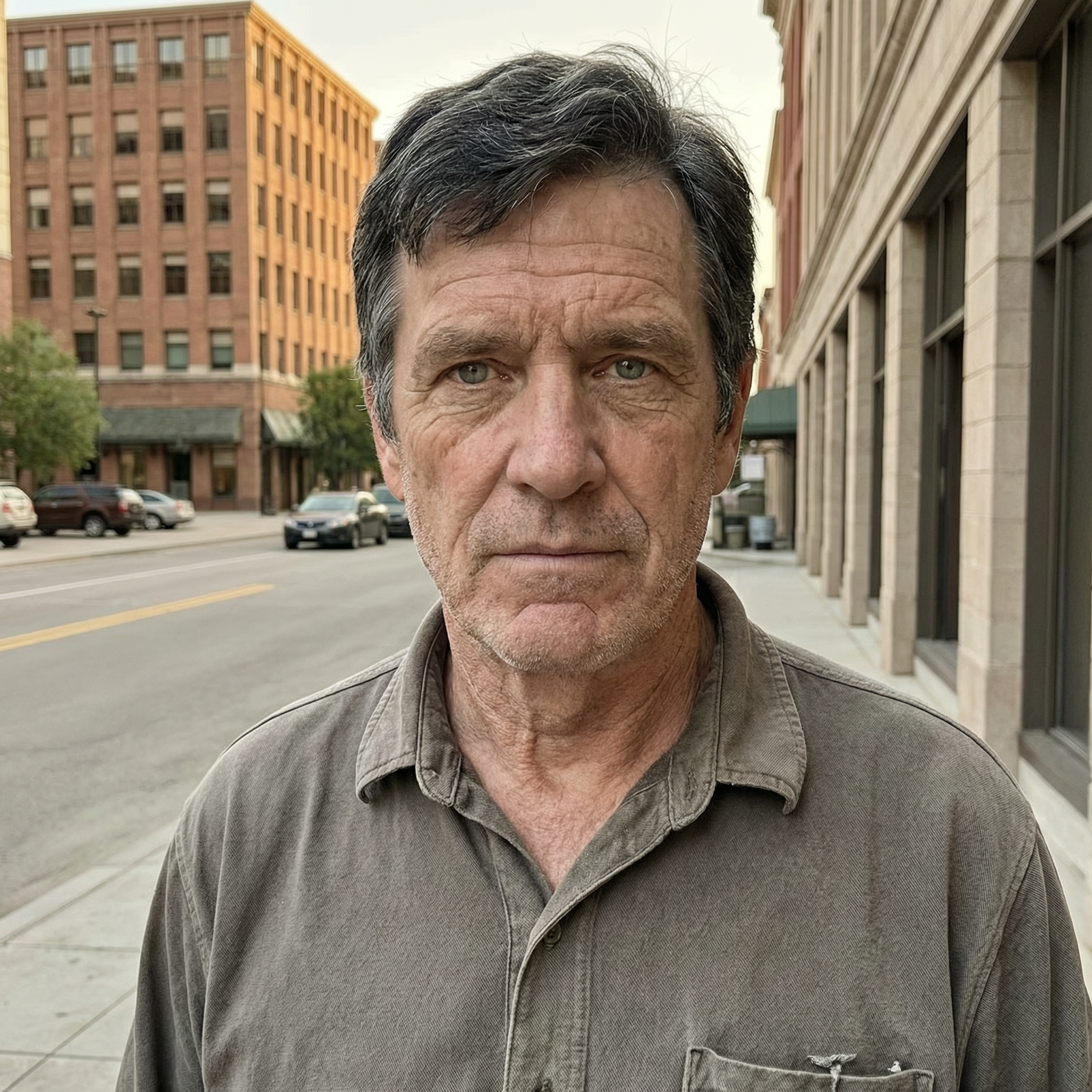 Synthetic portrait of David Hodge